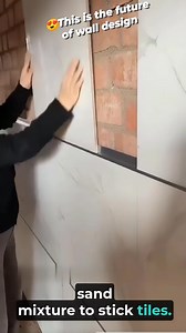 9.4K views · 69 reactions |  No Cement, No Cracks — Just Innovation! 隣✨ Discover the Next-Gen Dry Cladding System — where tiles install in minutes, no messy mixtures, no delays!   Watch how this smart tile system locks perfectly with aluminum frames & adhesive tech — durable, sleek, and future-ready! #ModernWallDesign #InteriorDesignTrends #ConstructionInnovation #EasyInstallation #ArchitecturalDesign #HomeImprovement #HomeDecorTrends | Aluminium Glass Design | Facebook