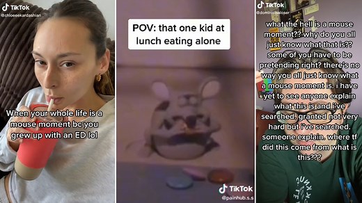 Mouse Moment / Mouse Eating Alone | Know Your Meme