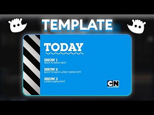 Cartoon Network Canada (original) - Branding template [AE 2018+]