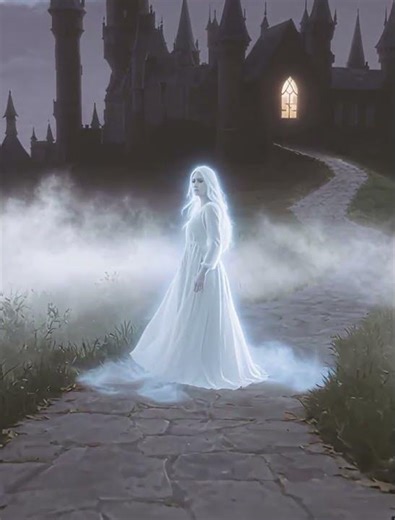 Moonlight Phantom: The Ghostly Lady of the Forgotten Castle