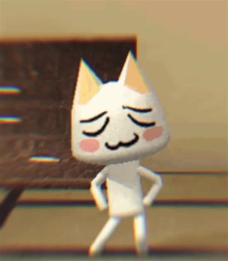 Animal Crossing Dancing Cat