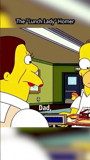 The "Lunch Lady" Homer