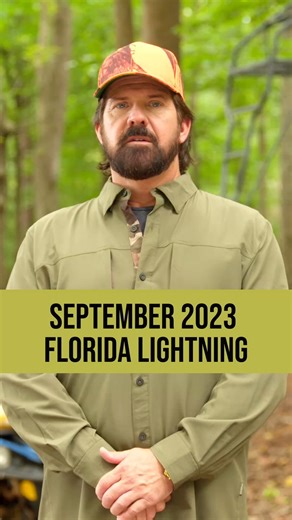 Lightning doesn't wait for you to finish your hunt—if you hear thunder, you're already in the strike zone. Plan your exit before the weather turns, know where shelter is, and hunt smart with RadarOmega. | RadarOmega | Facebook