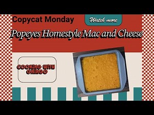 Copycat Popeyes Homestyle Mac and Cheese