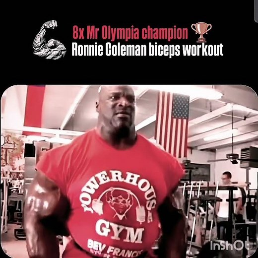8 × Mr Olympia Winner Biceps Workout ‪@RonnieColeman8‬ #ronniecoleman #mrolympia #bodybuilding