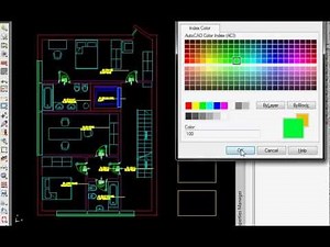 How to create, modify and move layers automatically in Autocad with APLUS plug-in.
