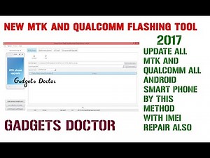 2017 New MTK And Qualcomm Flashing Tool New AFTool 4.9.4 and 4.8.0-How TO Use Guide