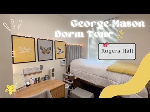 Rogers Dorm | George Mason University Dorm Tour | Jackie Johnson