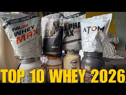TOP 10 BEST WHEY PROTEIN IN 2026