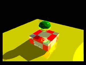 Raytrace animation on MSX2