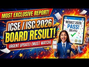 CSE & ISC 2026 Board Exam Big Breaking News: CISCE 2026 Latest Changes & Review Rules Explained 🔥