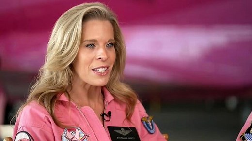 Meet "The Pink Jet" aviators on a mission to empower breast cancer patients