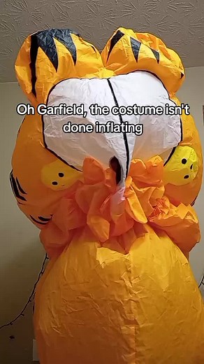 Garfield Inflatable Costume Woes: Troubleshooting Tips