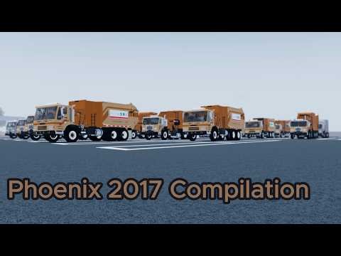 City Of Phoenix Roblox Garbage Truck Compilation | Phoenix 2017