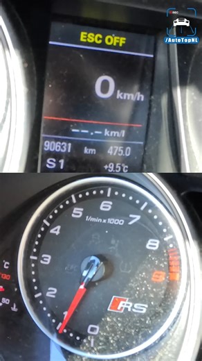 5600RPM LAUNCH CONTROL 🏎️ RS5 V8 | AutoTopNL