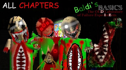 Baldi's Basics The Old Laboratory Of Failure Experiments | Chapters 1-4 (巴迪的基础)
