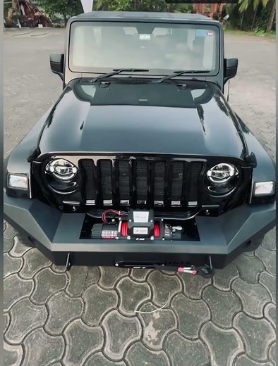 DR. NANO 12,000LBS OFF-ROAD WINCH FOR MAHINDRA THAR 4X4 2020