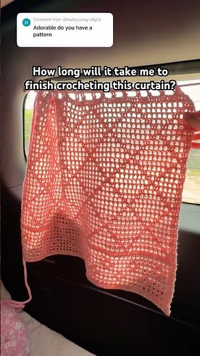 Should I make a tutorial for this filet crochet pattern? #crochet #diy