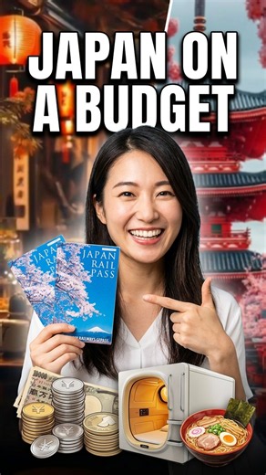 My Secret to Cheap Japan Travel 🤫🇯🇵 #japan #travelhacks #budget