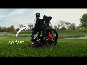 BagBoy Nitron Push Cart Review | FASTEST Auto-Open Cart on the Course