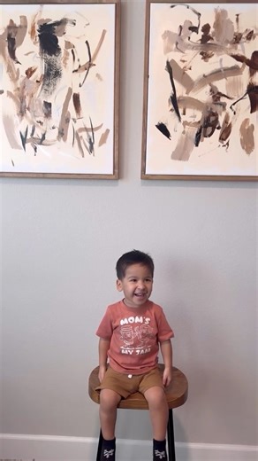 Highly recommend doing this! These will forever be hung in our home 🥹 Shoutout to the Hubby who is a beast at carpentry and custom built the frames! 🫶🏼 | Valerie Castillo