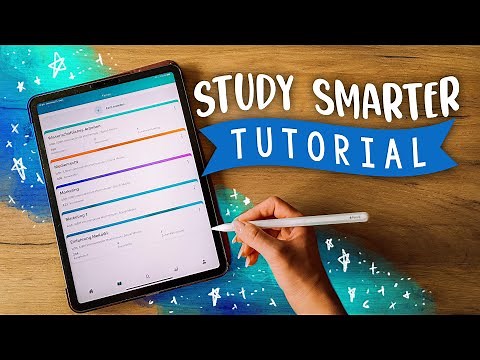 STUDYSMARTER TUTORIAL - the BEST APP for students and pupils? // JustSayEleanor (iPad, University)