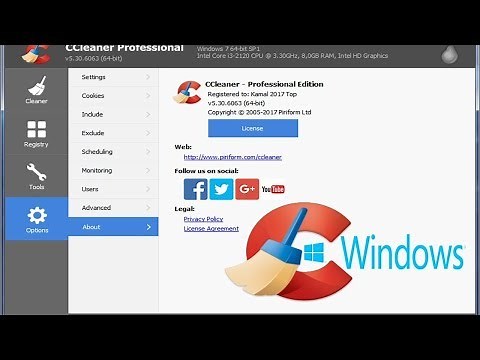 Ccleaner Professional edition *Activation key*