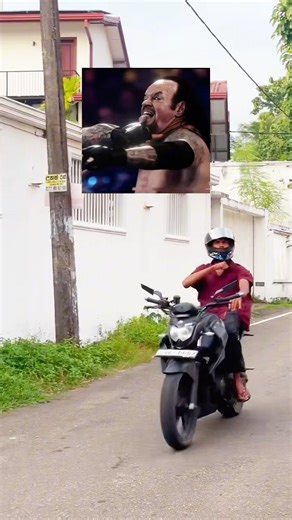 Undertaker Celebration 🧟‍♂🤍 #bike #bikelover #stunt #shorts