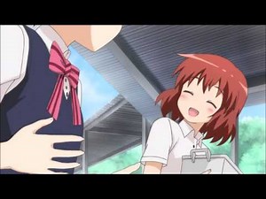 Hello! Kiniro Mosaic- Aya and Yoko scene (ep.8)