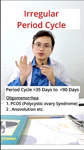 Irregular Period/Menstruation Cycle info | #periods #menstruation