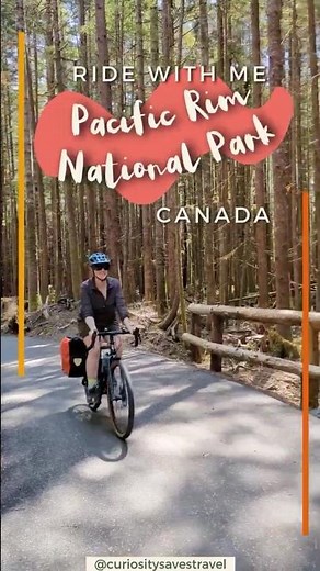 Ride the multi-use trail through Vancouver Islands's Pacific Rim National Park with us!