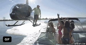 How to make an entrance - GIF