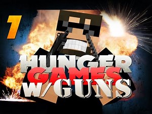 Minecraft Hunger Games with GUNS 7!! I BELIEVE I CAN FLY!!