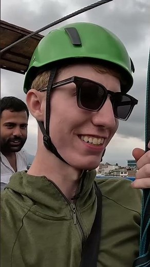 $1 Zipline Gone Wrong in Kathmandu, Nepal 🇳🇵