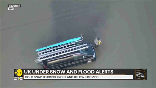 UK: New Snow Warnings As Cold Snap Causes Travel Chaos, Flooding, School Closures