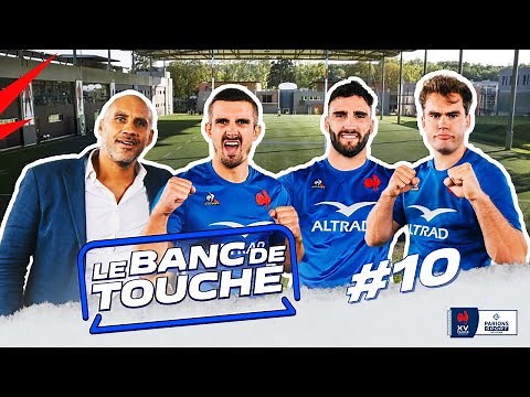 PENAUD, RAMOS AND OLLIVON WARM UP ON #LEBANCDETOUCHE (special XV de France 🏉🇫🇷)