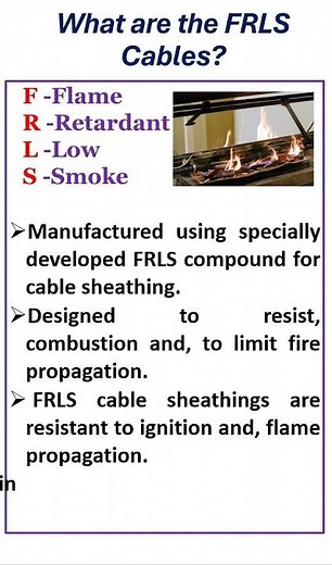 What are FRLS Cables? | Explained in 1 Minute!