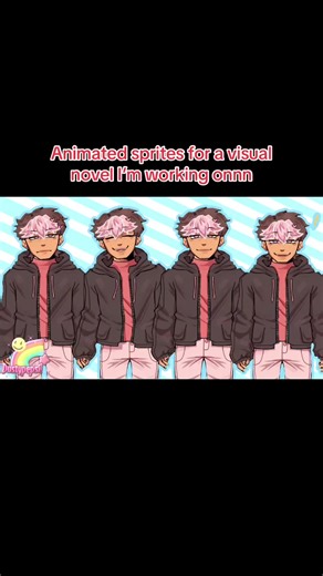 SAM GUYS HES SO COOL KEJFKSKDN #oc#visualnovel#tweening#live2d