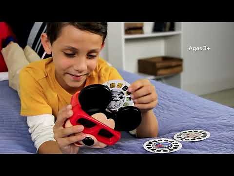 Disney 100 Mickey Mouse 3D View Master With 3 Vintage Reels on QVC
