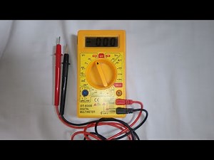 مخطط إصلاح مقاومات الملتينيتر DT-830B Digital Multimeter