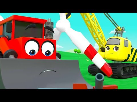 Windy Day Makes Accidents Happen - Teamwork Makes Wind Power! | Digley & Dazey | Kids Cartoons
