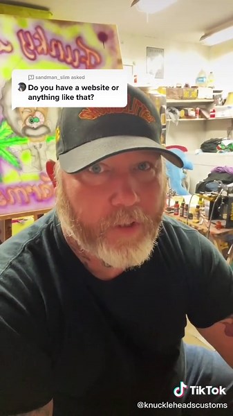 Answer to @sandman_slim #fyp #foryoupage #texas #foryou #fy #houston #westtexas #for #work #artist #art #knuckleheadscustoms #shop #nevergiveup