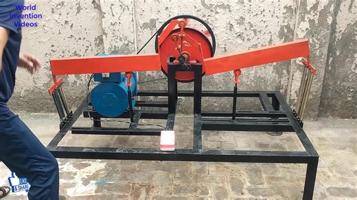 how to make 10 kw lever engine spring free energy machine with two levers and 10 springs diy experiment full deatials #freeelectricity #generator | World Invention videos