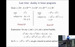 Lecture 11 Convex Optimization Duality in general programs .mp4