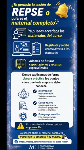 Descarga aquí el material completo Clase Repse