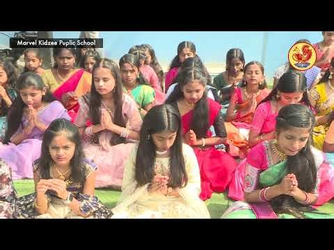 Saraswathi Puja at Marvel Kidzee Public School | Sri Sharada Krupa | Jagadguru Shankaracharya