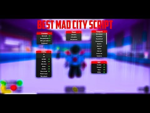 Roblox Mad city Best gui Madshitty