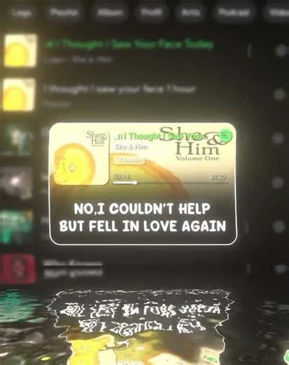 Thought I Saw Your Face Today #lyrics #song #fyp #foryoupage