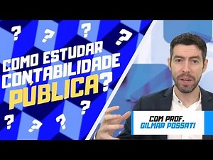 Como Estudar Contabilidade Pública