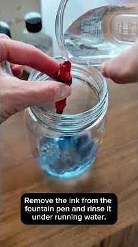 Lamy Fountain Pen & Colorverse Ink Review | Smooth Writing & Easy Cleaning